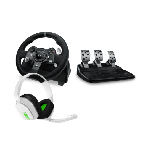 Logitech G920 Wheel + Xbox Astro