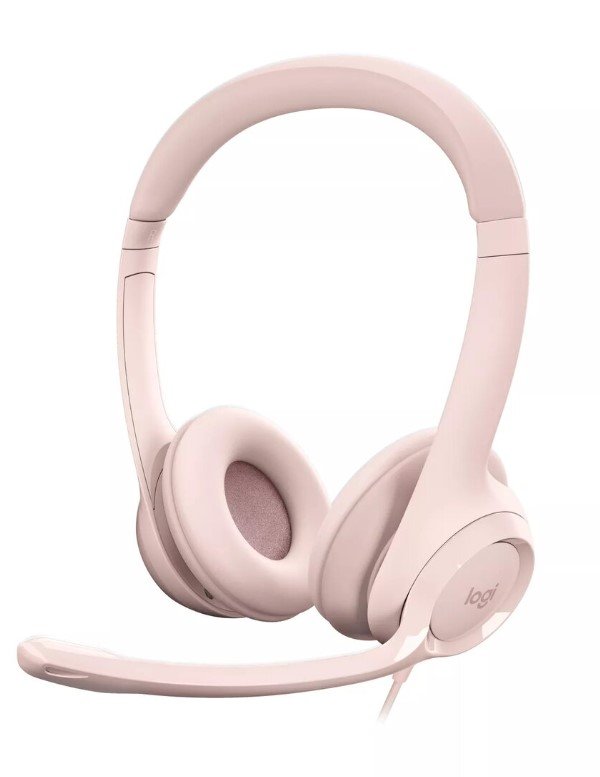 LOGITECH Headset H390 Rose 981-001281 |