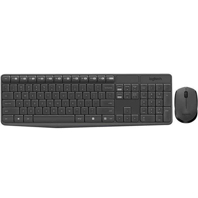 LOGITECH MK235 Wireless Keyboard&Mouse GREY US