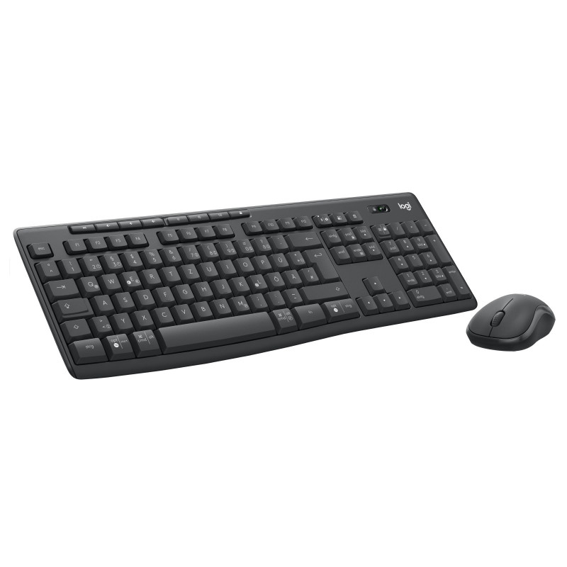 Logitech Wireless Keyboard+Mouse MK370 black f
