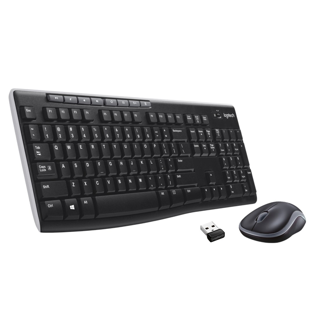 Logitech Wireless Combo MK270 - Tastatur-und-Maus-Set