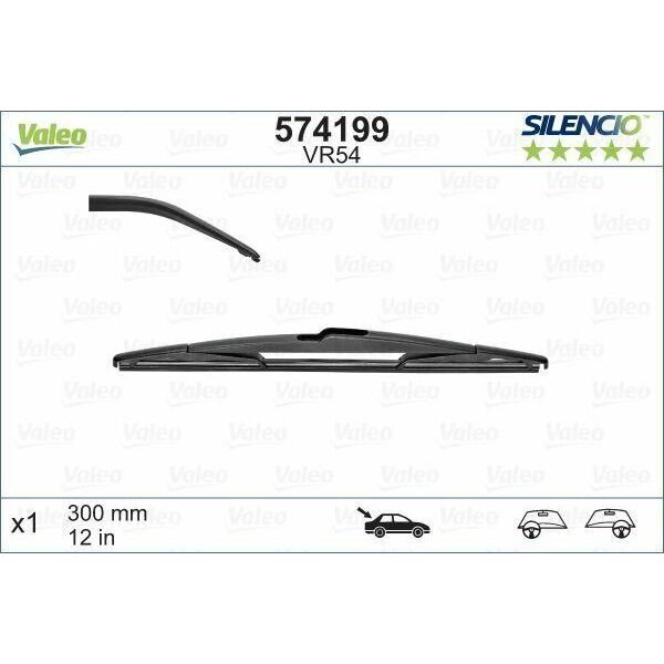 Logu slotiņa  S574199 Valeo Silencio BMW