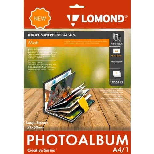 Lomond Inkjet Mini Album Large Square