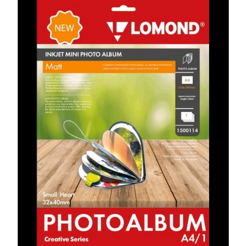 Lomond Inkjet Mini Album Small Heart