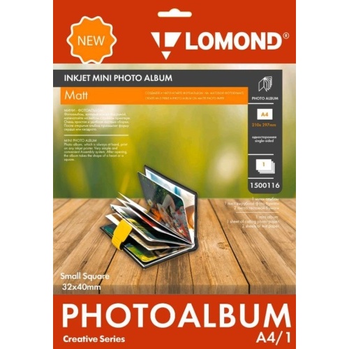 Lomond Inkjet Mini Album Small Square