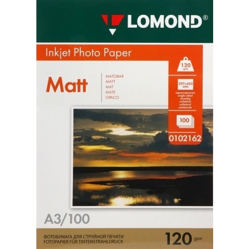 Lomond Photo Inkjet Paper Matte 120