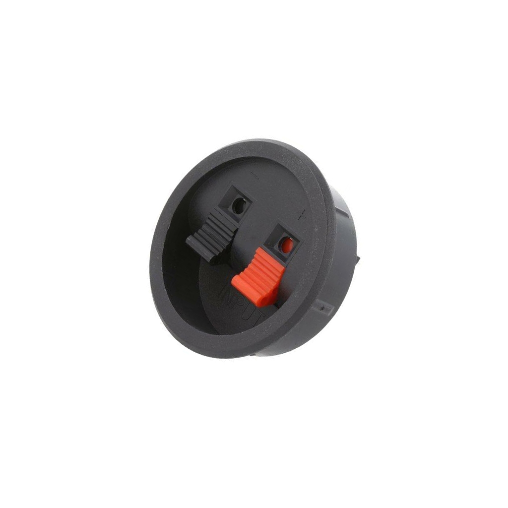 BASSER Loudspeaker terminal; Cutout: Ø48mm; Øout: