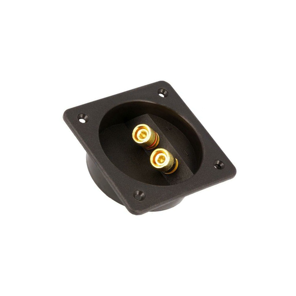 BASSER Loudspeaker terminal; Cutout: Ø70mm; on