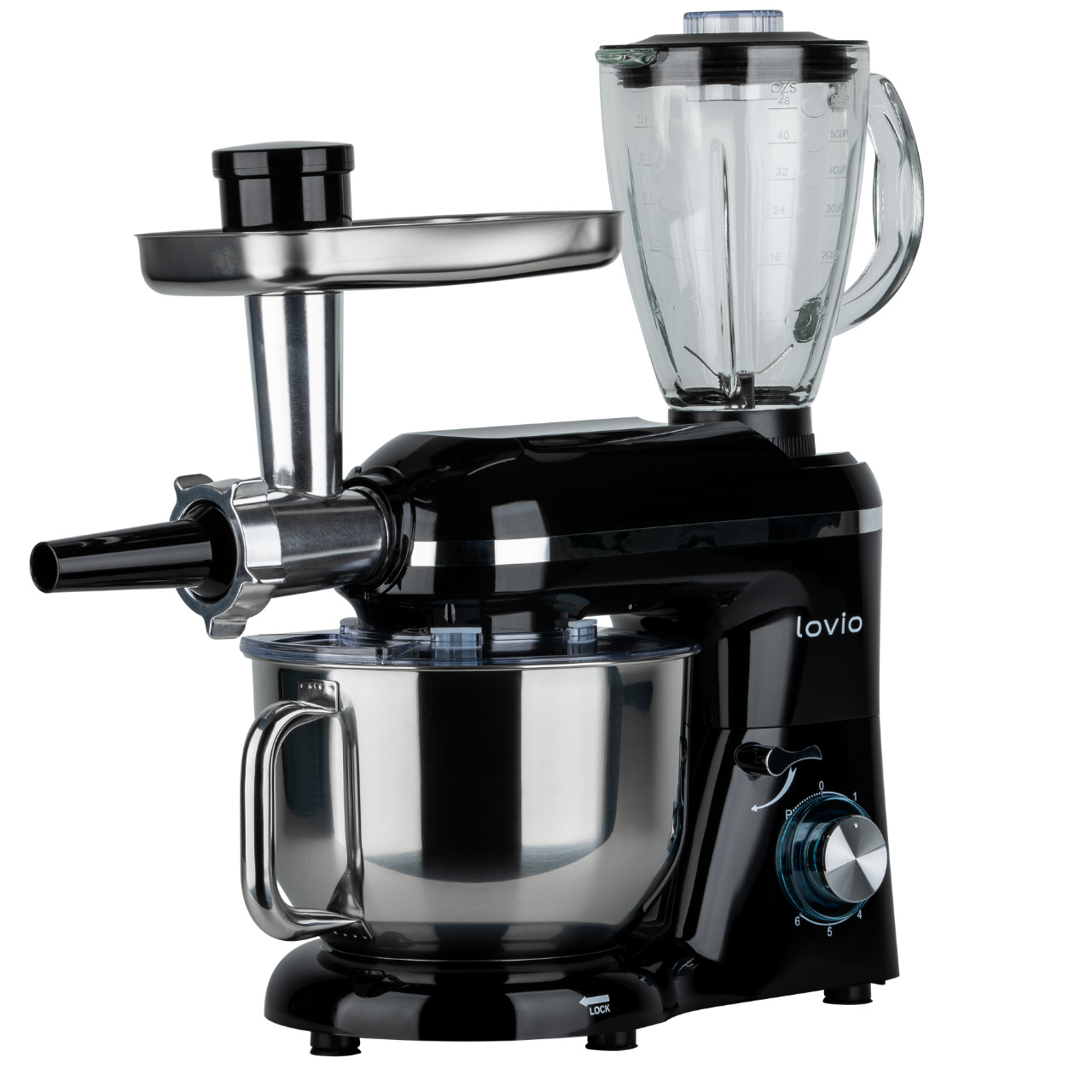 Lovio LVSTM02PBK ChefAssistant Plus Planetary Mixer