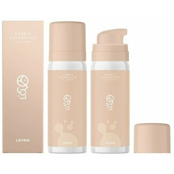 Lovro Bubble Tonālais Krēms 01 Ivory