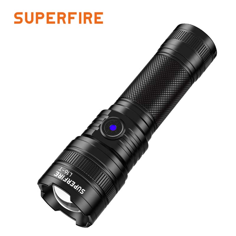 Lukturis L16-X, 400lm, ar fokusu, uzlādējams