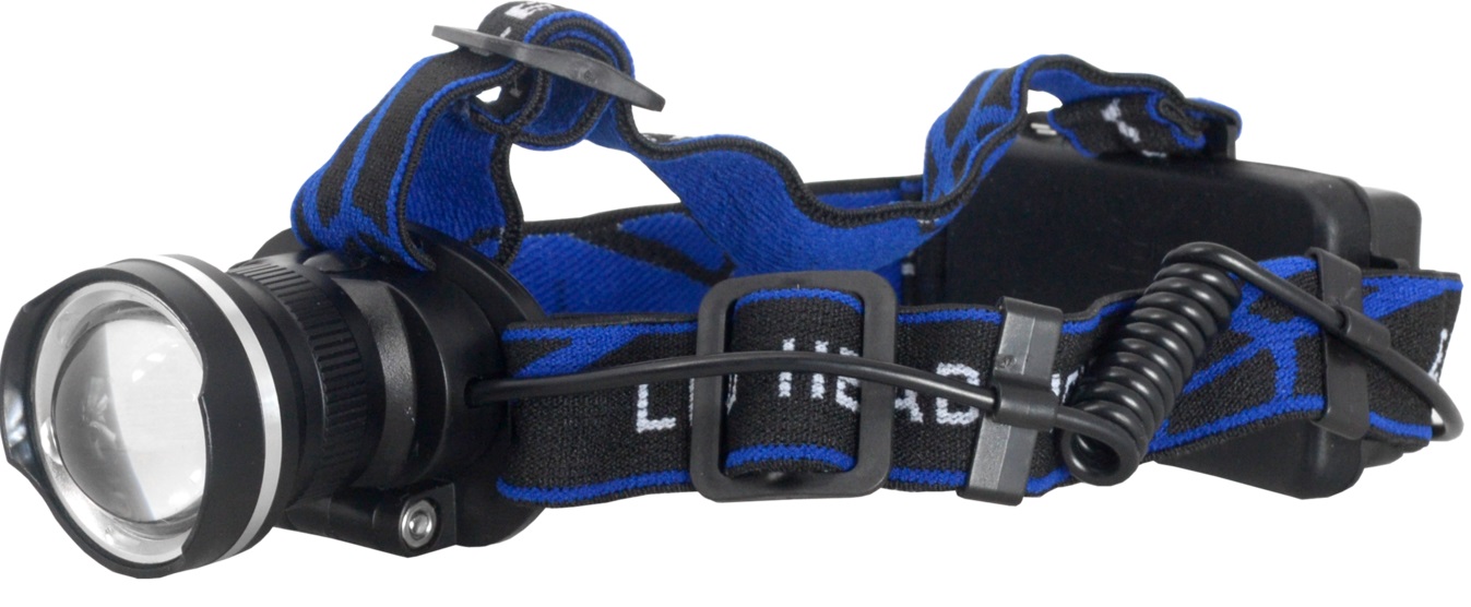 Lukturis uz galvas, lādējams, 10W LED