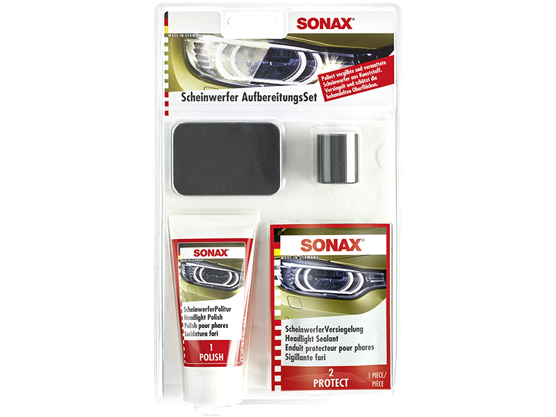 SONAX Lukturu pulēšanas komplekts 04059410 |