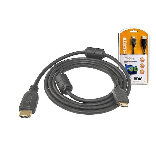 LAMEX LXHD19 HDMI-MINI HDMI vads 1