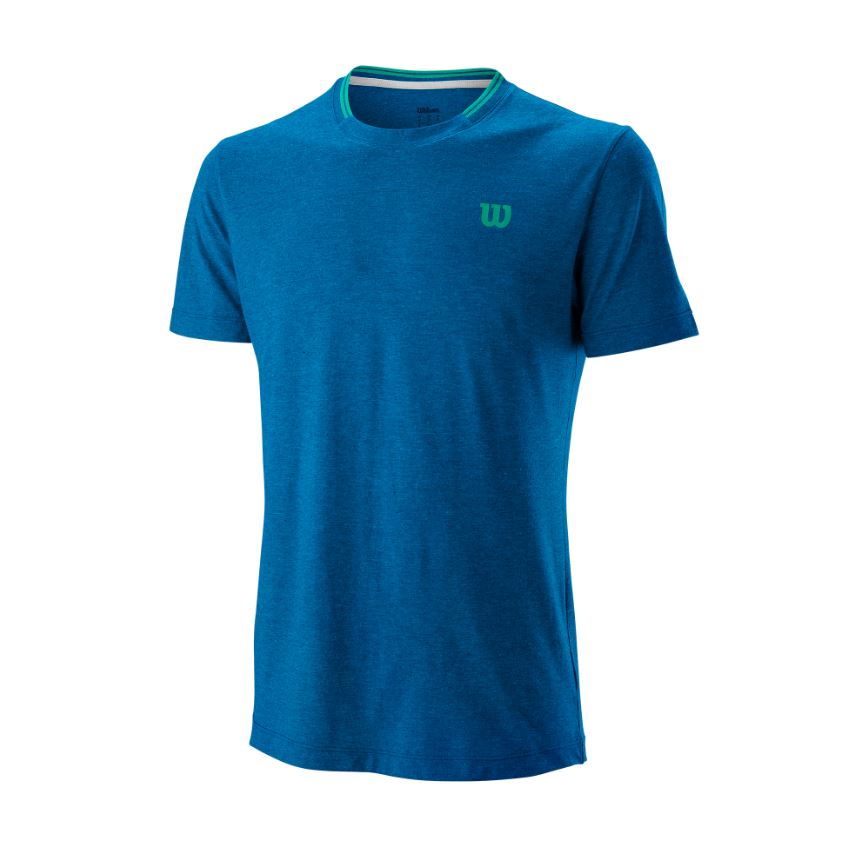 M COMPETITION FLECKED CREW IMPERIAL BLUE