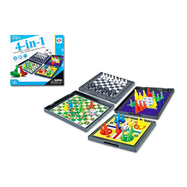 Swede Magnetiskās galda spēles "4in1&quot
