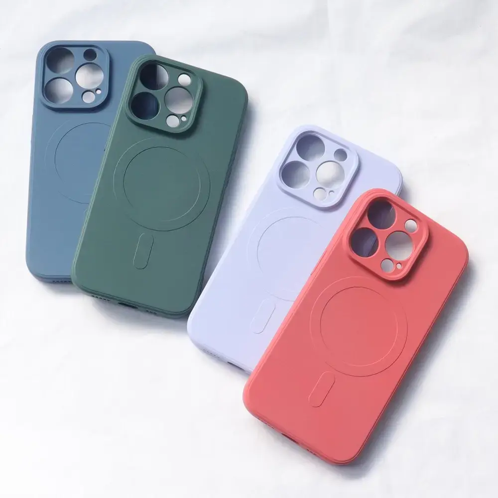 OEM MagSafe compatible silicone case for
