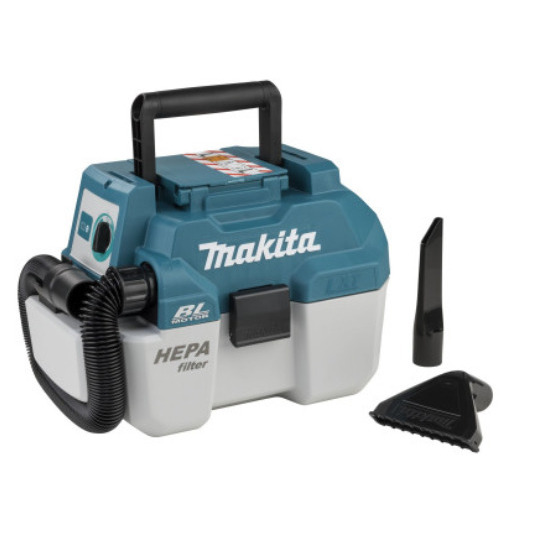 Makita DVC750LZX1 Bezvadu Putekļu Sūcējs 55W
