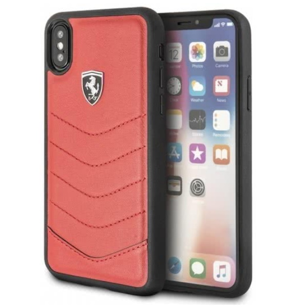 Maks ādas Ferrari BackCase iPhone X