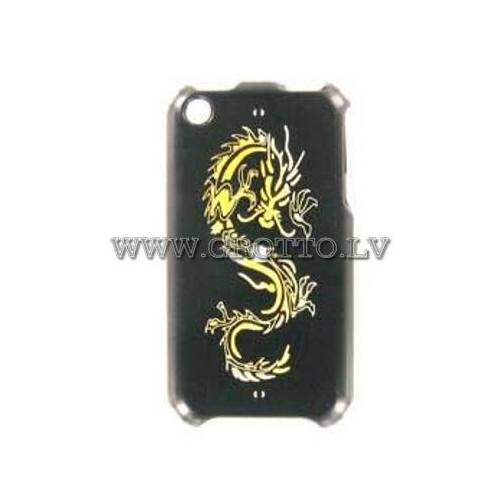 Maks Apple iPhone 3G Dragon (melns)
