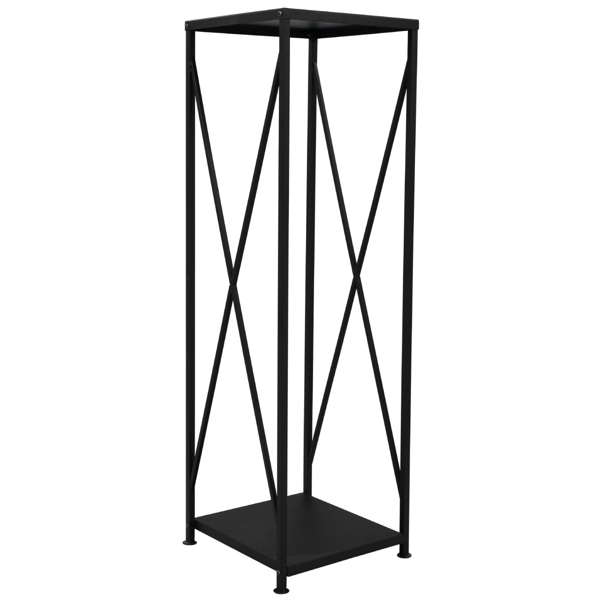 DOFLAME Malkas turētājs H162-B, 34x34x111cm, melns