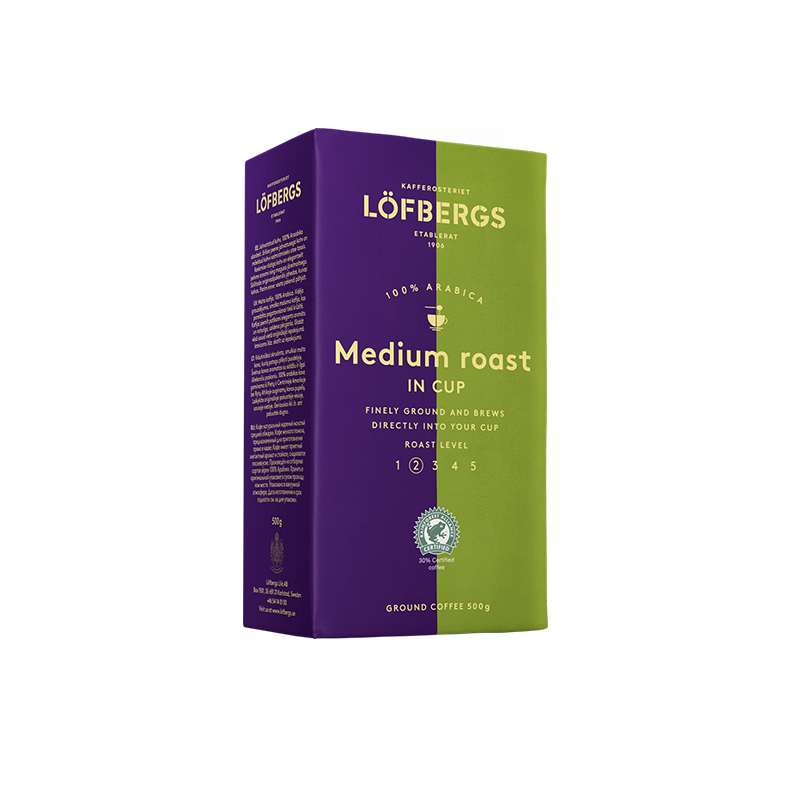 LOFBERGS Maltā kafija LÖFBERGS Medium Roast