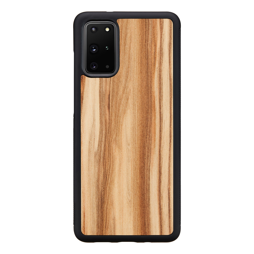 MAN&WOOD case for Galaxy S20+ cappuccino