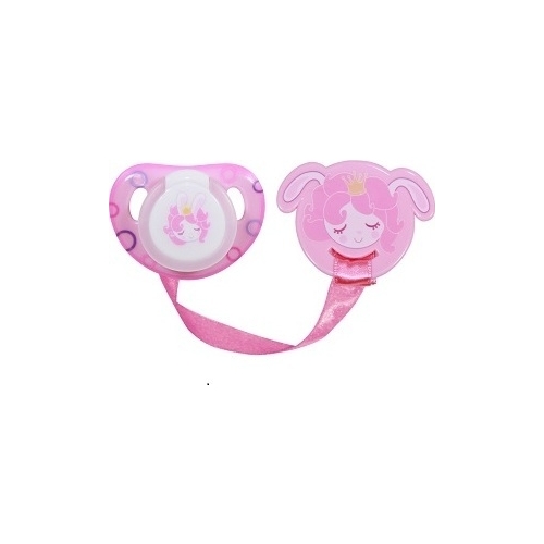 Māneklītis ar turētāju Baby Care, rozā