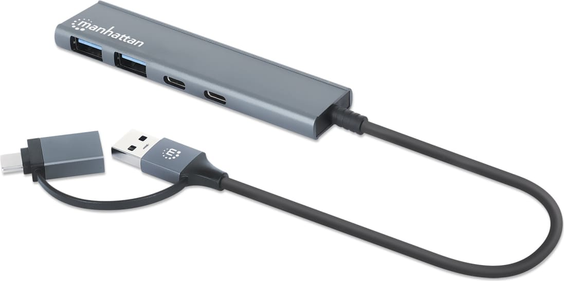 Manhattan 181075 interfeisa centrmezgls USB 3
