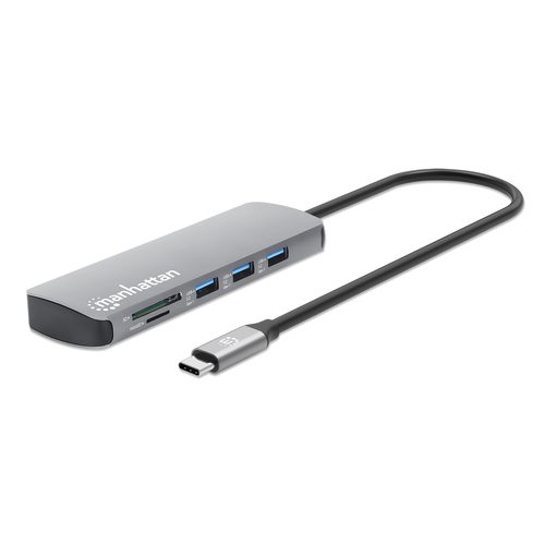 MANHATTAN USB-C PD uz HDMI 9-in-1