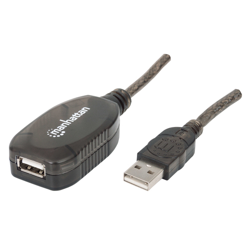 MANHATTAN USB pastiprinātāja kabelis USB 2