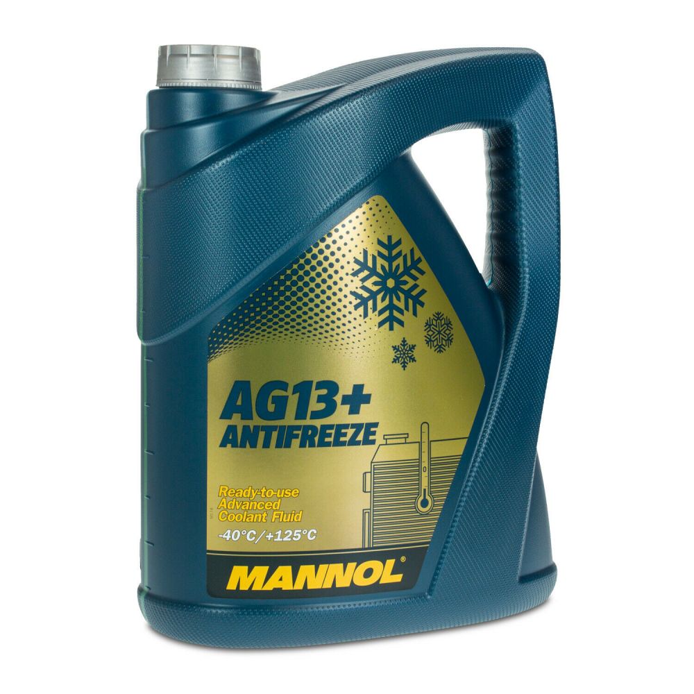 MANNOL AG13+ Dzeltens antifrīzs -40 5L