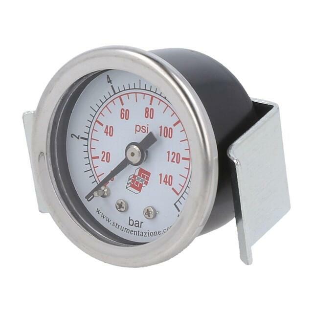 PNEUMAT Manometer; 0÷10bar; rear connection; Thread: