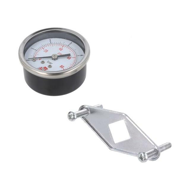 PNEUMAT Manometer; 0÷6bar; rear connection; Thread: