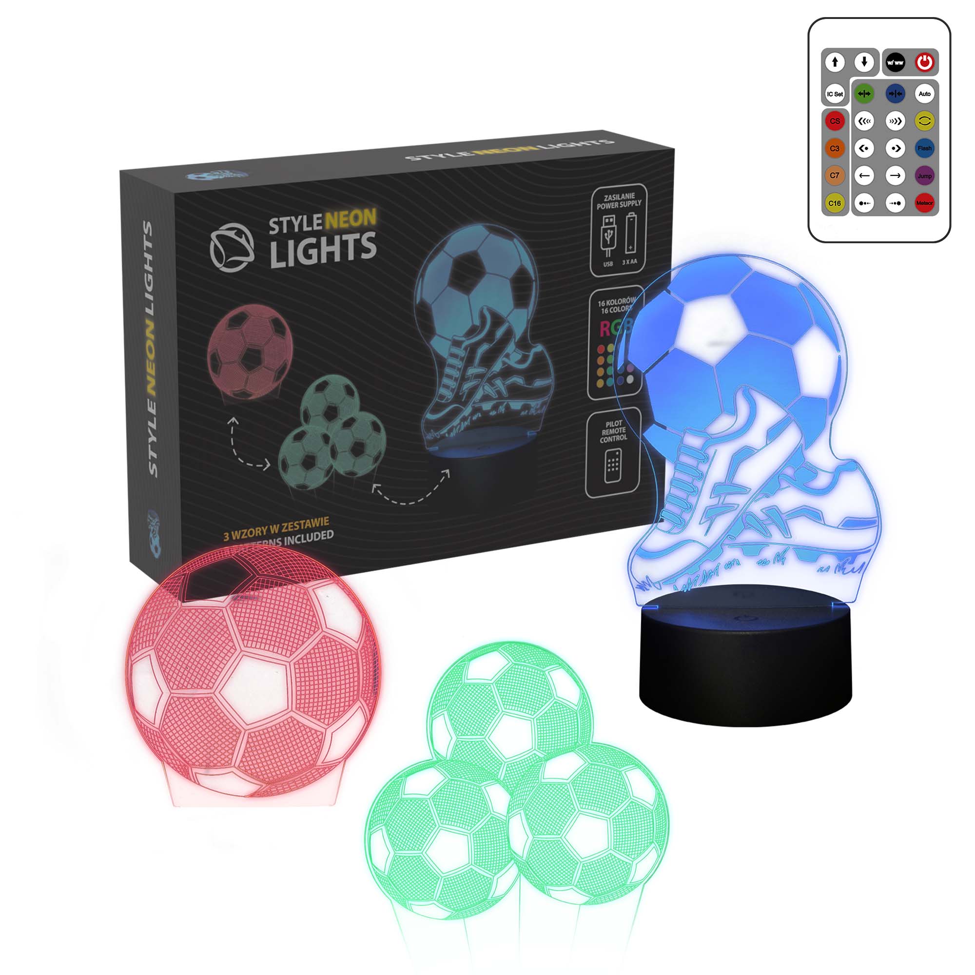 Manta SNL124RGB LED lamp Light decoration