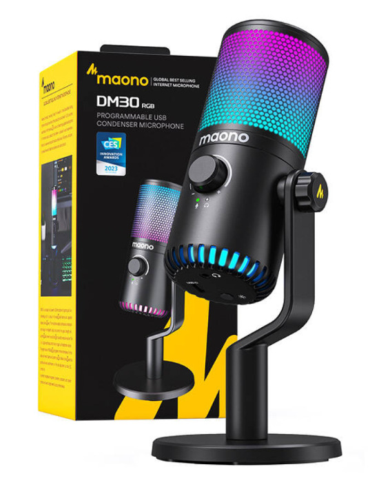 Gaming Microphone Maono DM30RGB (black) |