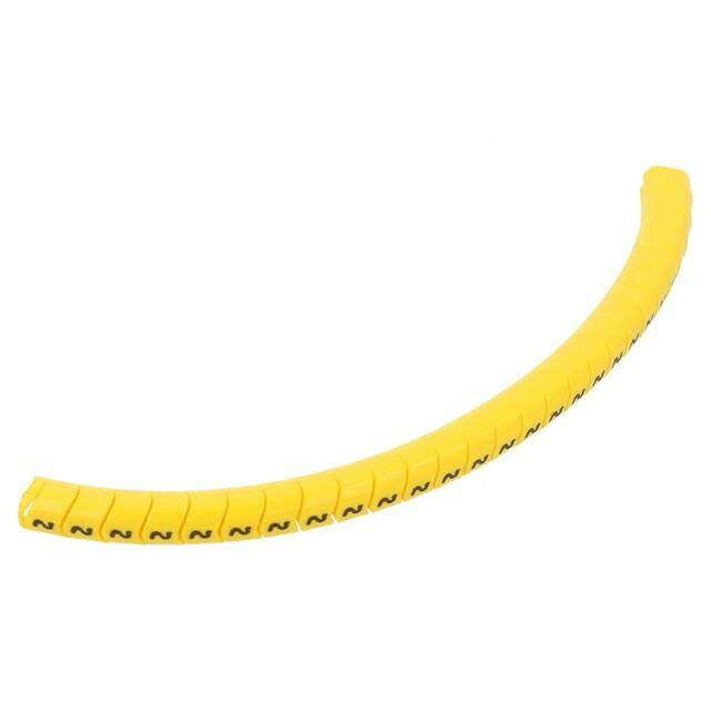 PARTEX Markers; 2.5÷5mm; PVC; yellow