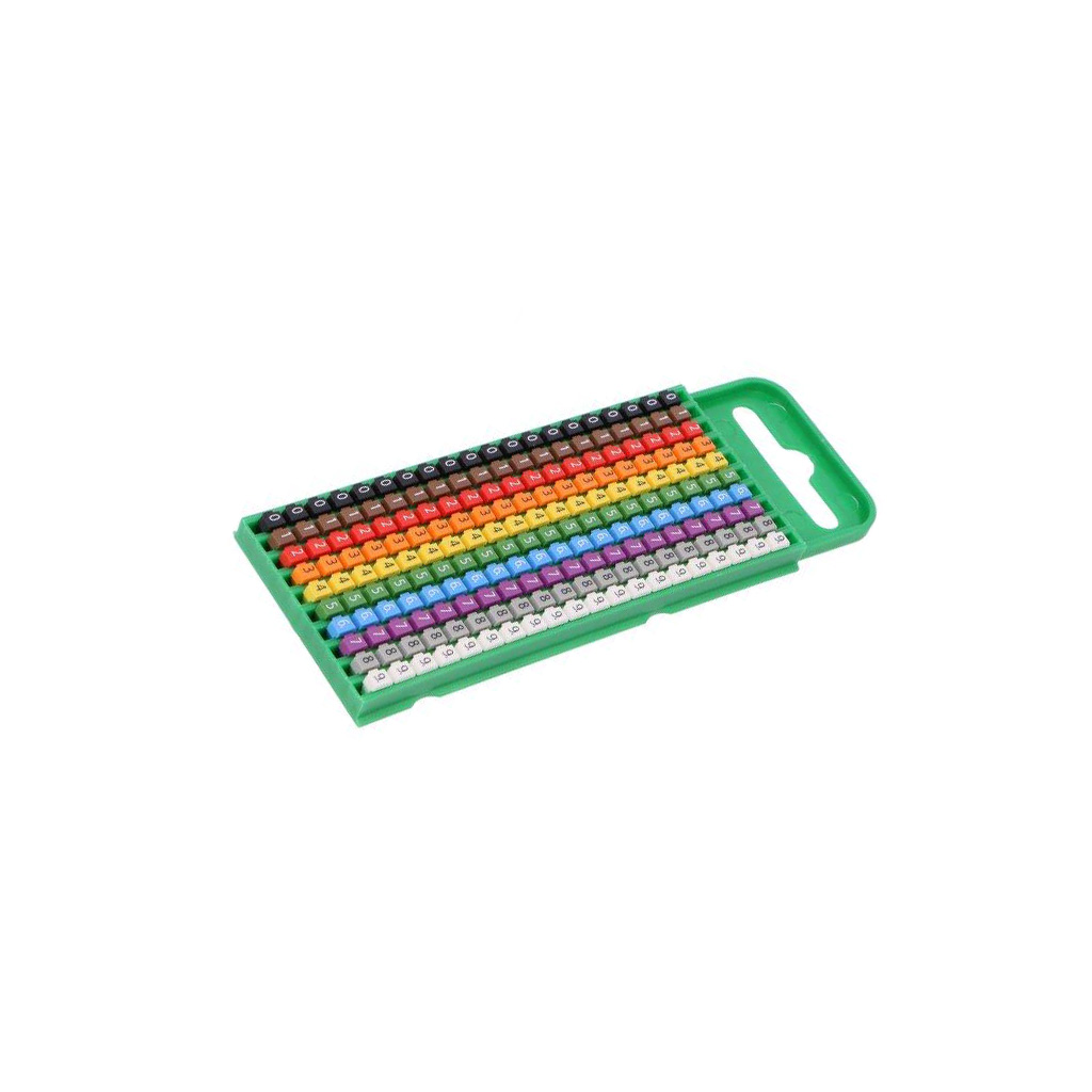 HELLERMANNTYTON Markers; Marking: 0; 1; 2