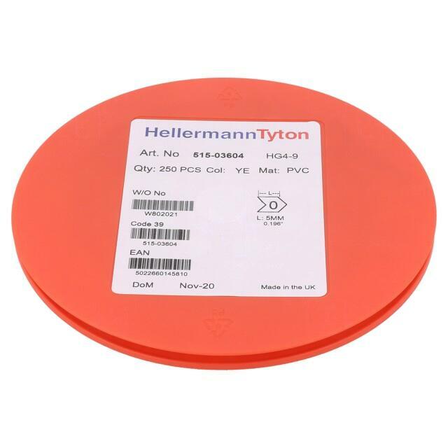 HELLERMANNTYTON Markers; Marking: 0; 4÷9mm; PVC