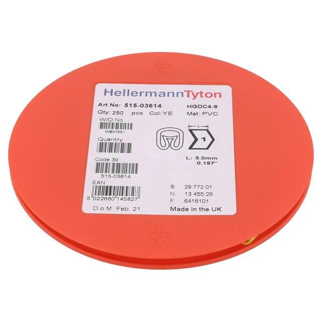 HELLERMANNTYTON Markers; Marking: 1; 4÷9mm; PVC