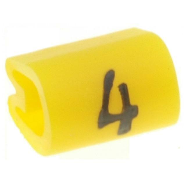 TE CONNECTIVITY Markers; Marking: 4; 4
