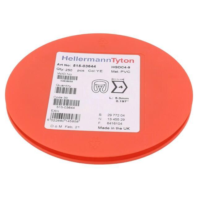 HELLERMANNTYTON Markers; Marking: 4; 4÷9mm; PVC