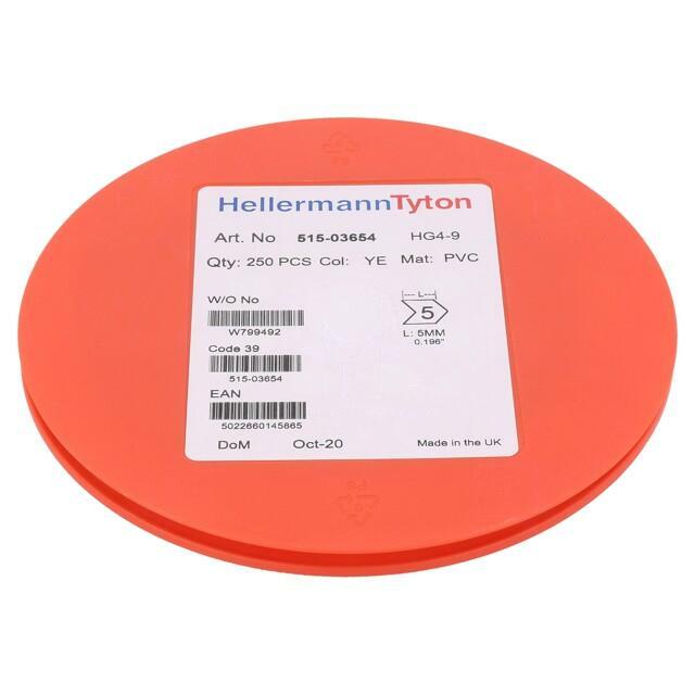 HELLERMANNTYTON Markers; Marking: 5; 4÷9mm; PVC