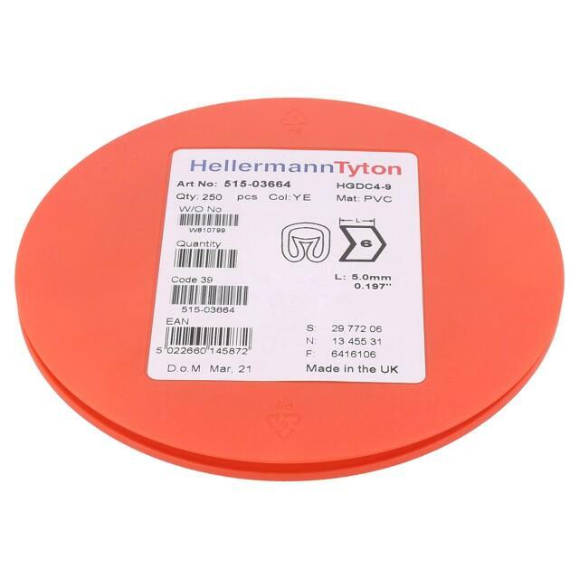 HELLERMANNTYTON Markers; Marking: 6; 4÷9mm; PVC
