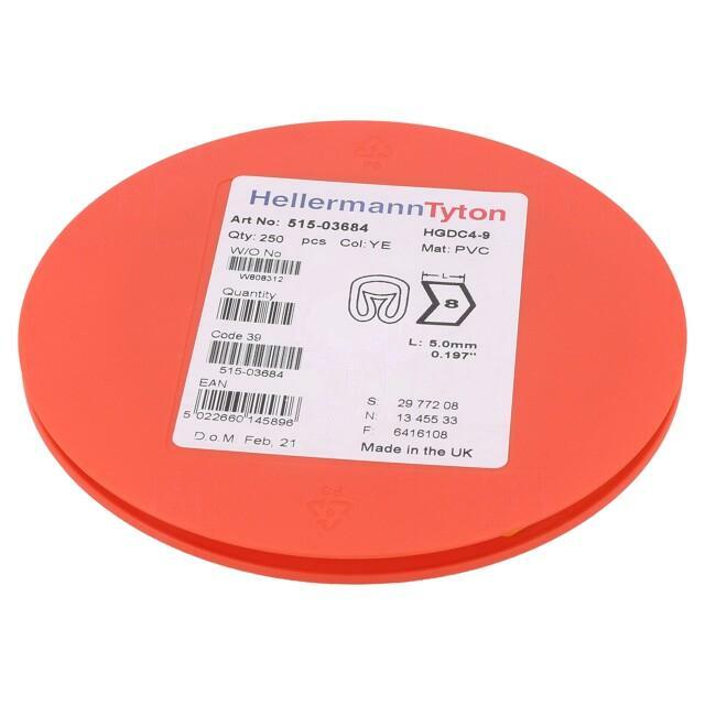 HELLERMANNTYTON Markers; Marking: 8; 4÷9mm; PVC