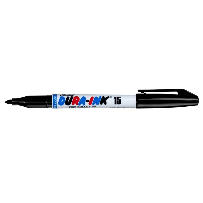 MARKAL Marķieris DURA-INK15, melns, Fine, 1