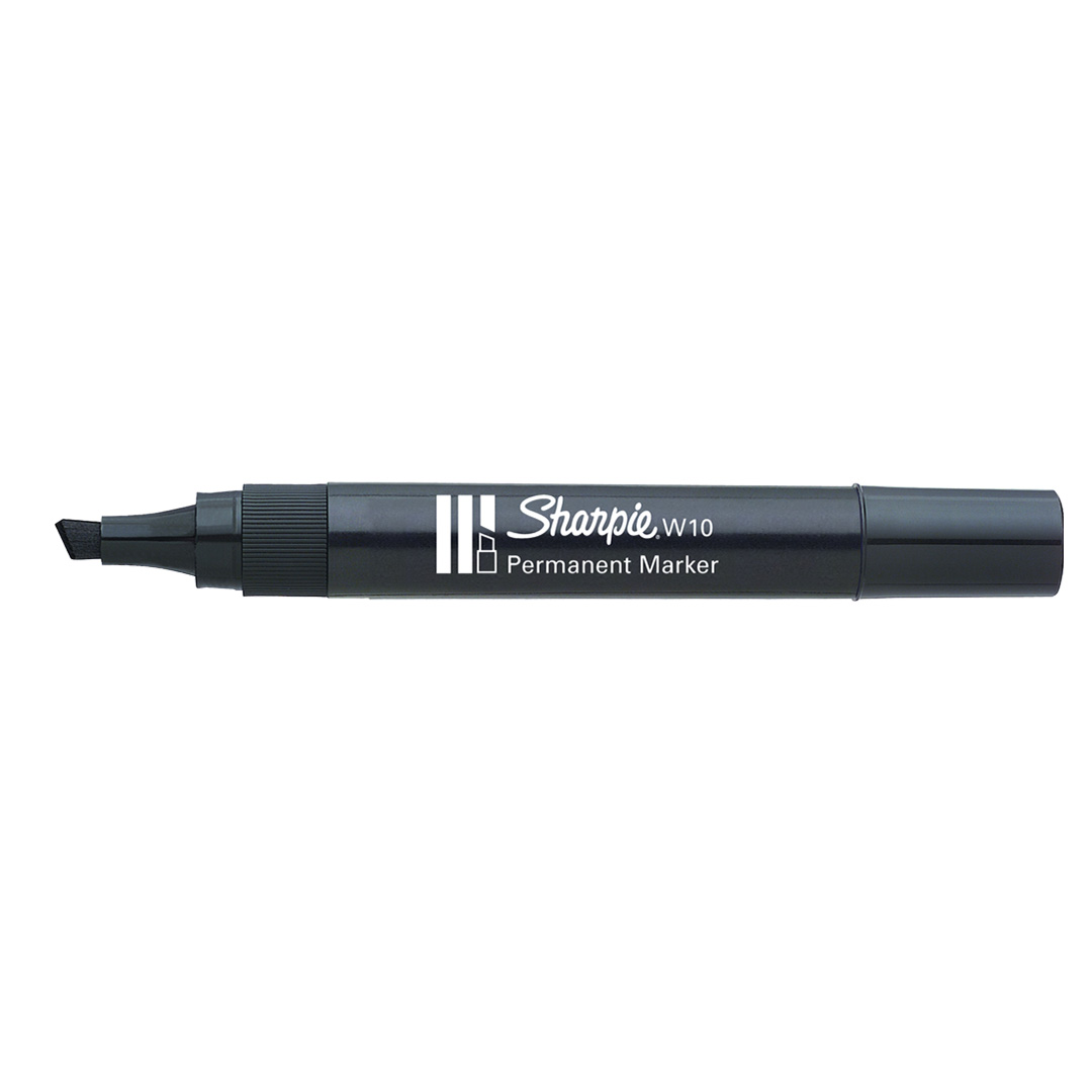 Marķieris Sharpie melns W10 (121026) |