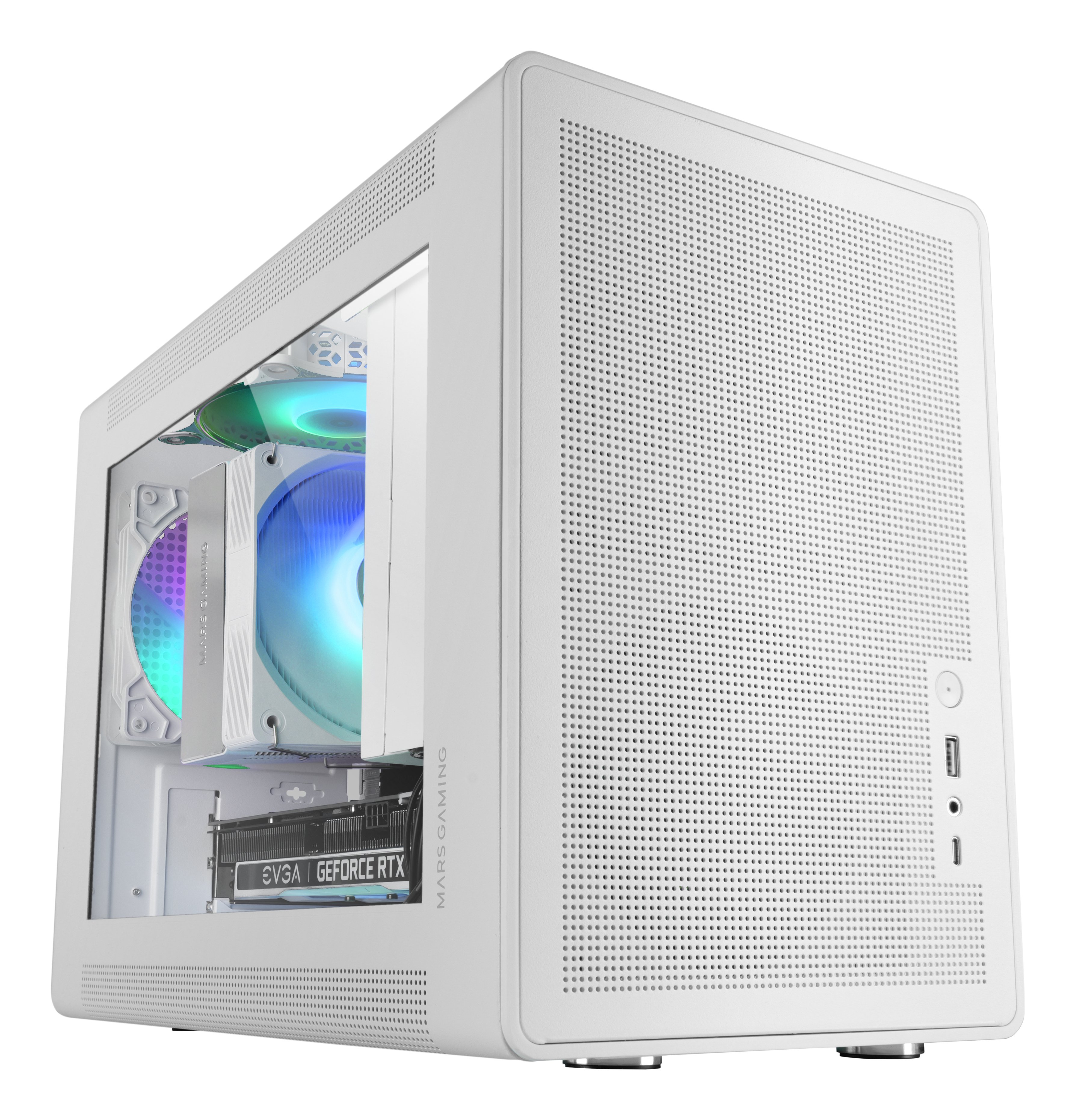 Mars Gaming MCXPSW mATX īpaši kompakts