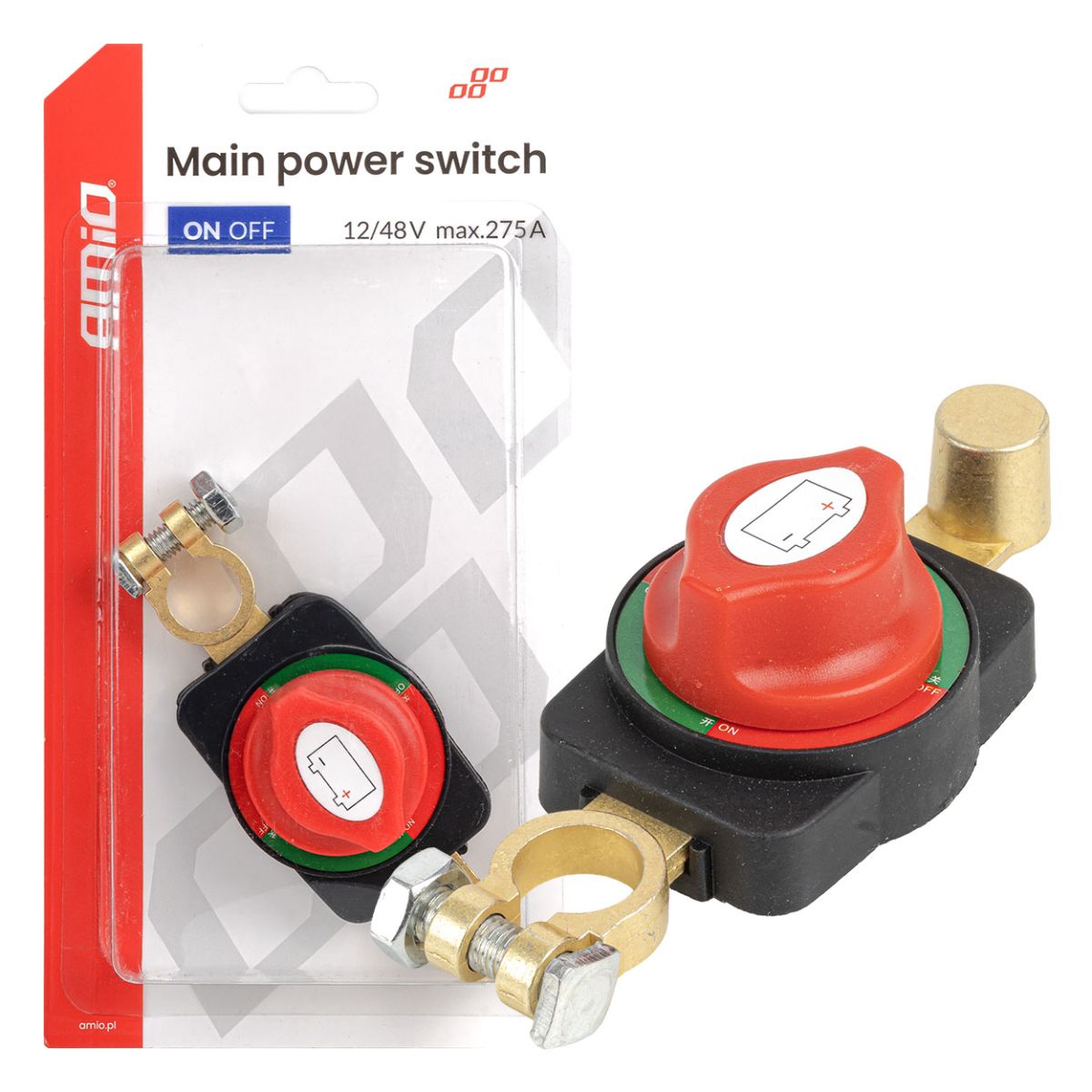 AmiO Masas slēdzis 12V-48V max 275A