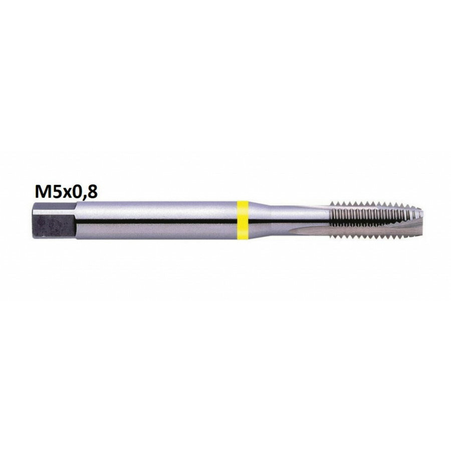 Mašīnvītņgriezis HSSG-E 206 M5x0,8mm, Exact